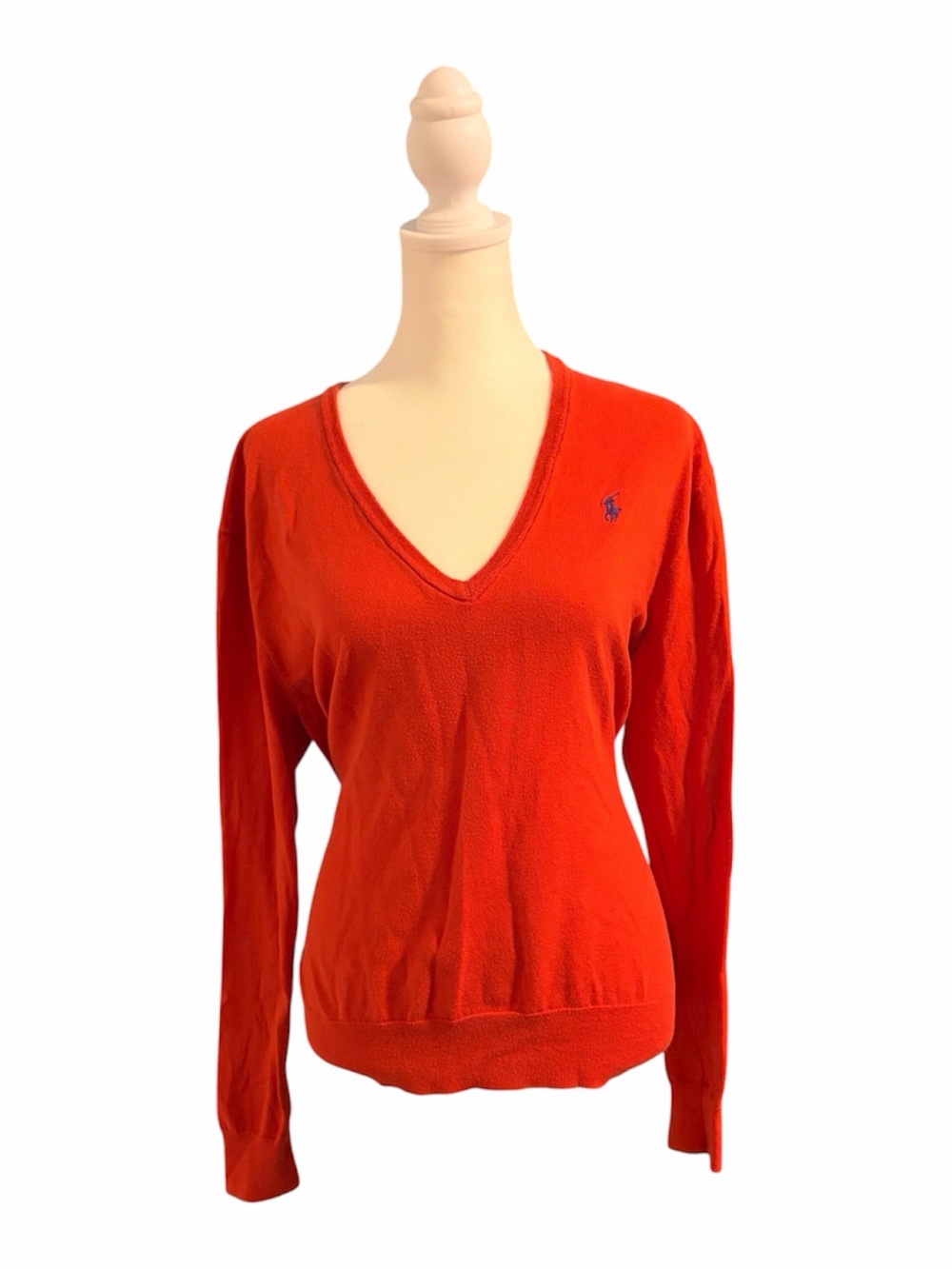 Polo Ralph Lauren Womens V Neck Sweater
